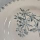 Shallow dish ironstone butterfly pattern Valius model