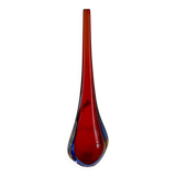 Vase soliflore Murano Glass par Flavio Poli