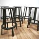 Suite de 6 tabourets Revolver, Hay