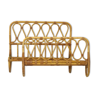 Rattan head and footboard from the 60/70