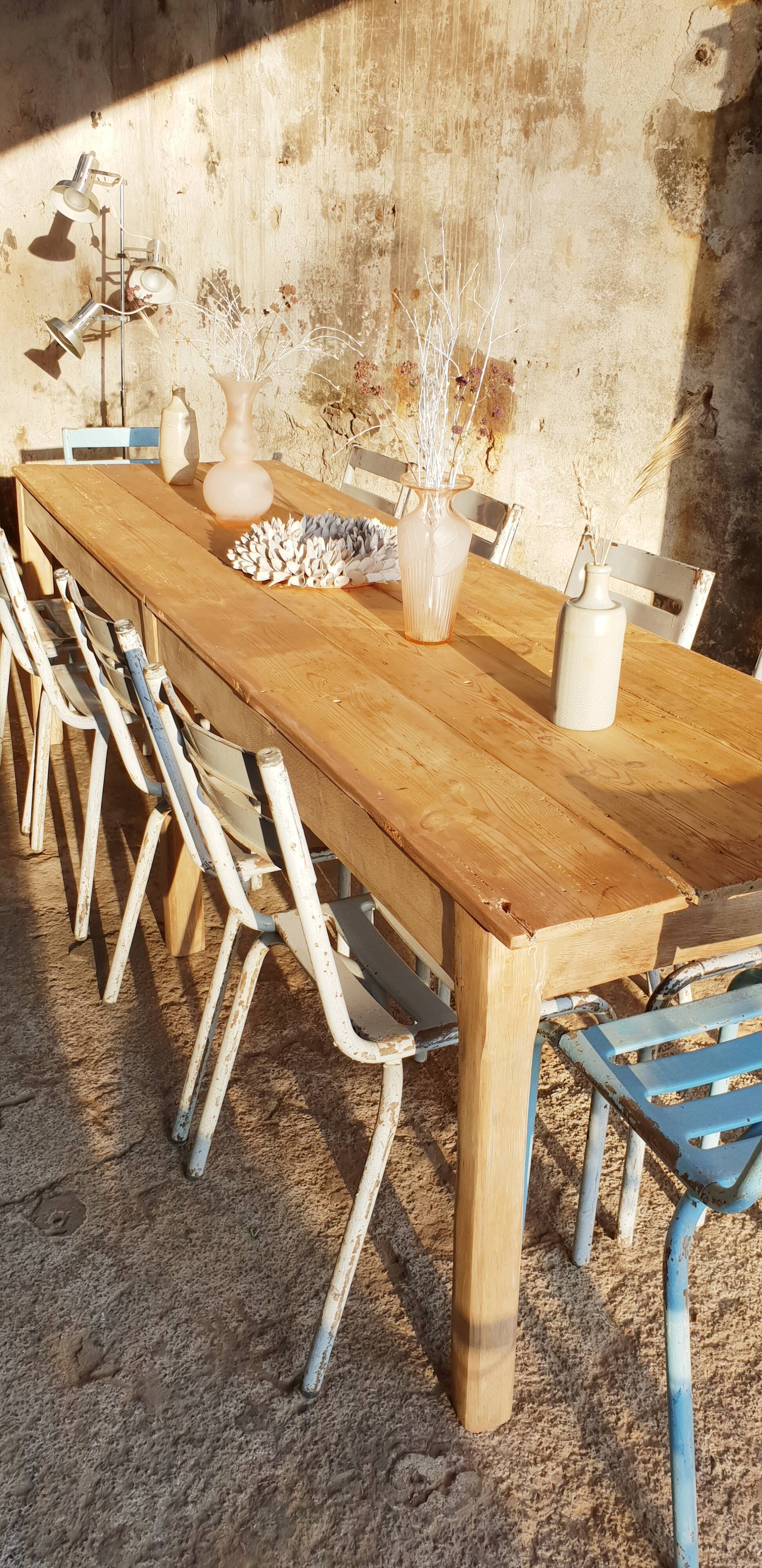 Vintage farmhouse table