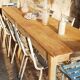 Table de ferme vintage