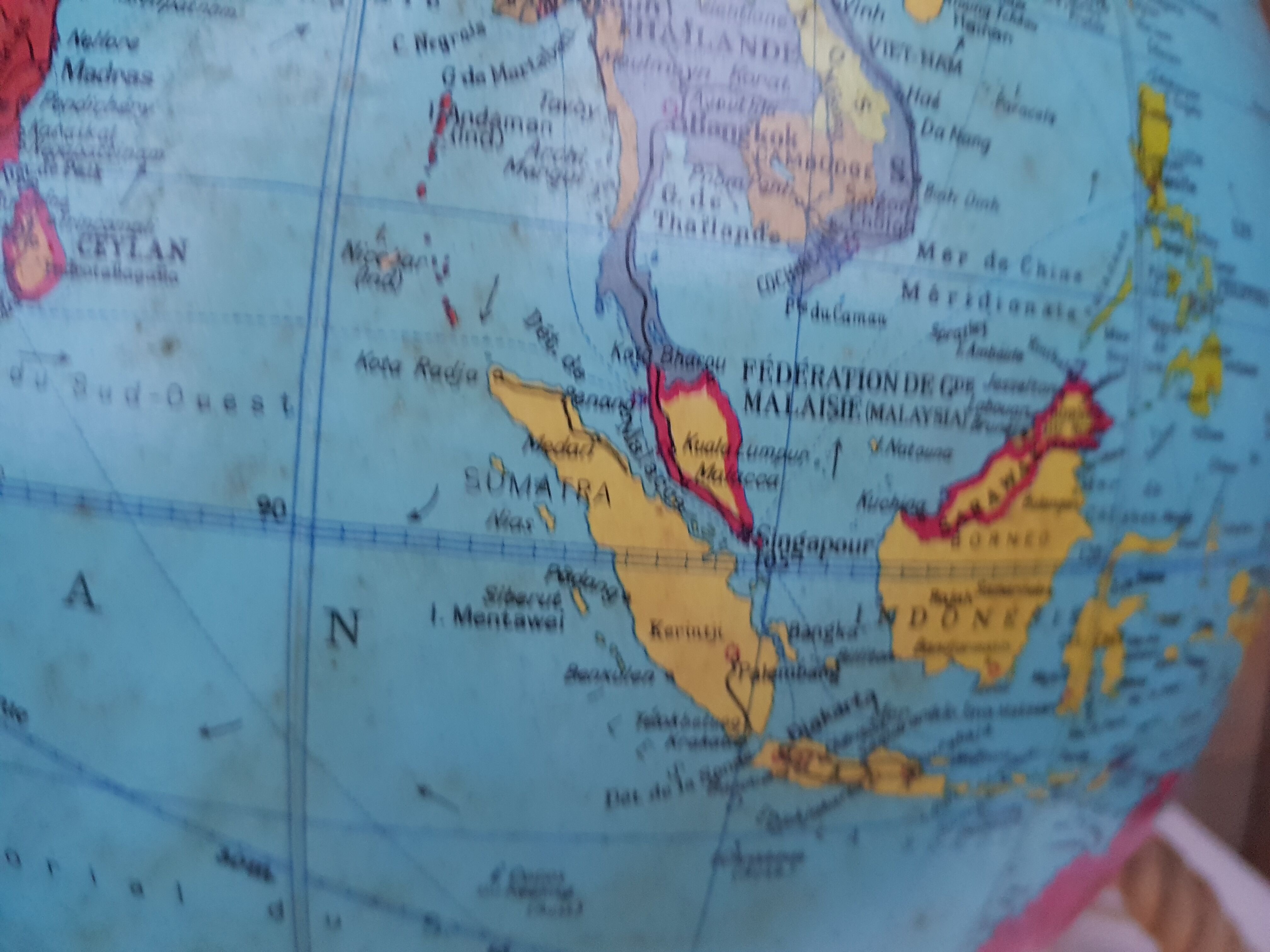 Mappemonde Cartes Taride Paris