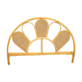 Former braided rattan/wicker headboard