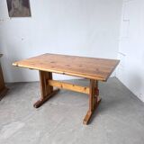 Mountain furniture table made of solid pine