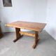 Mountain furniture table made of solid pine