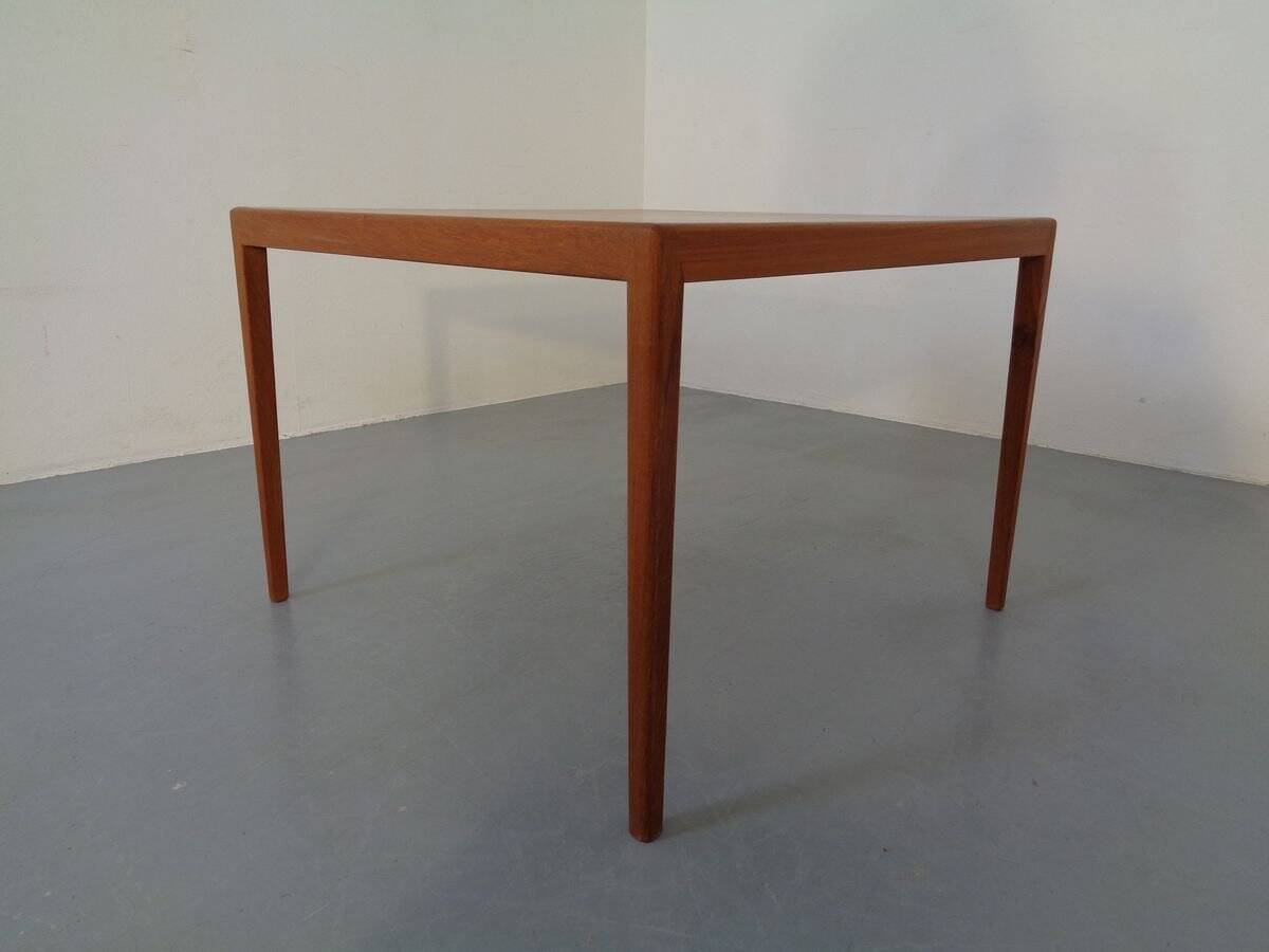 Danish Teak Coffee Table by Severin Hansen for Haslev Møbelsnedkeri, 1960s