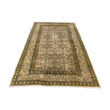 Distressed Turkish Rug 176x116 cm wool Vintage shabby Chic Tribal Brown, Beige