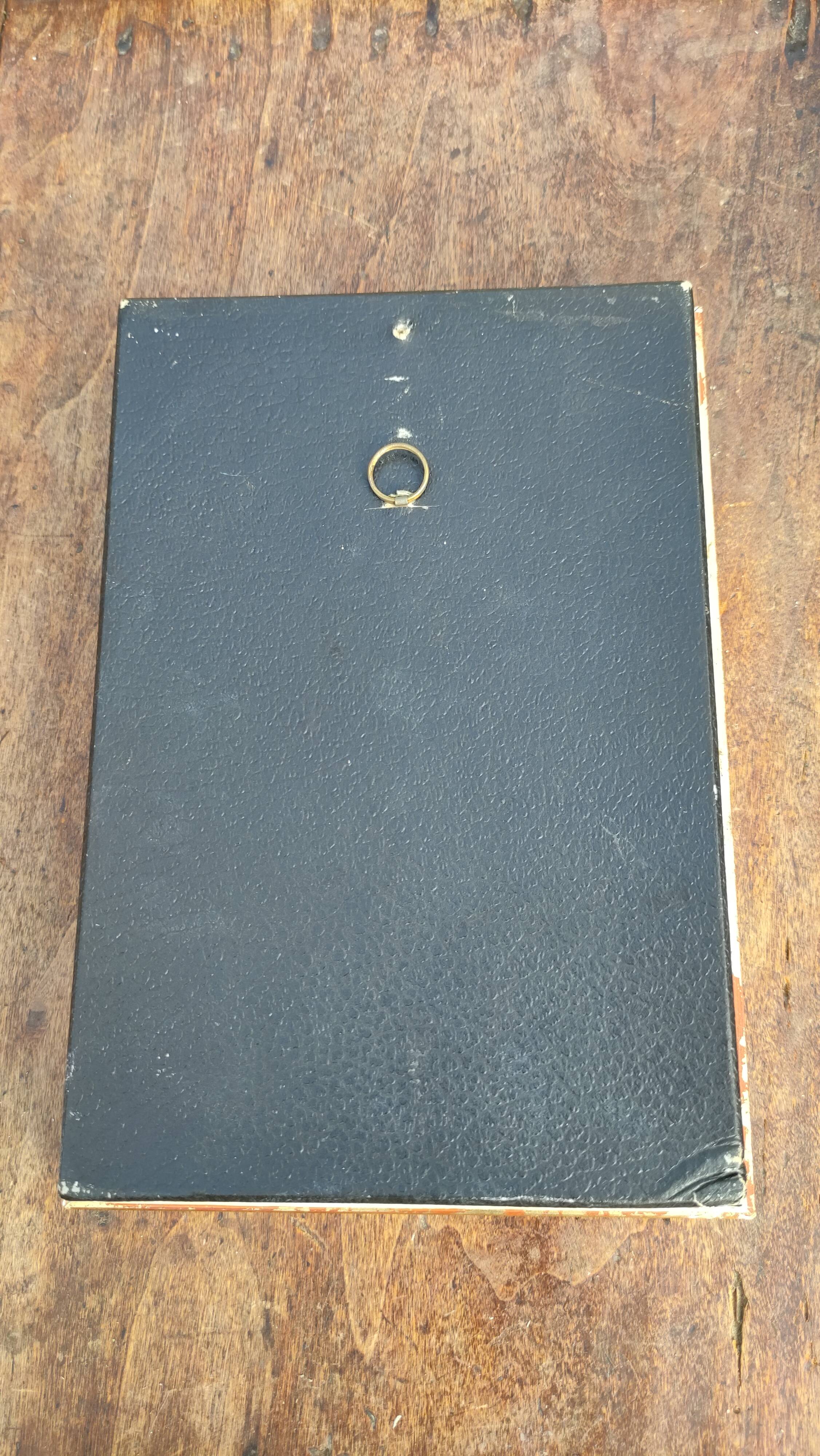 Showcase frame bouquet of dried flowers