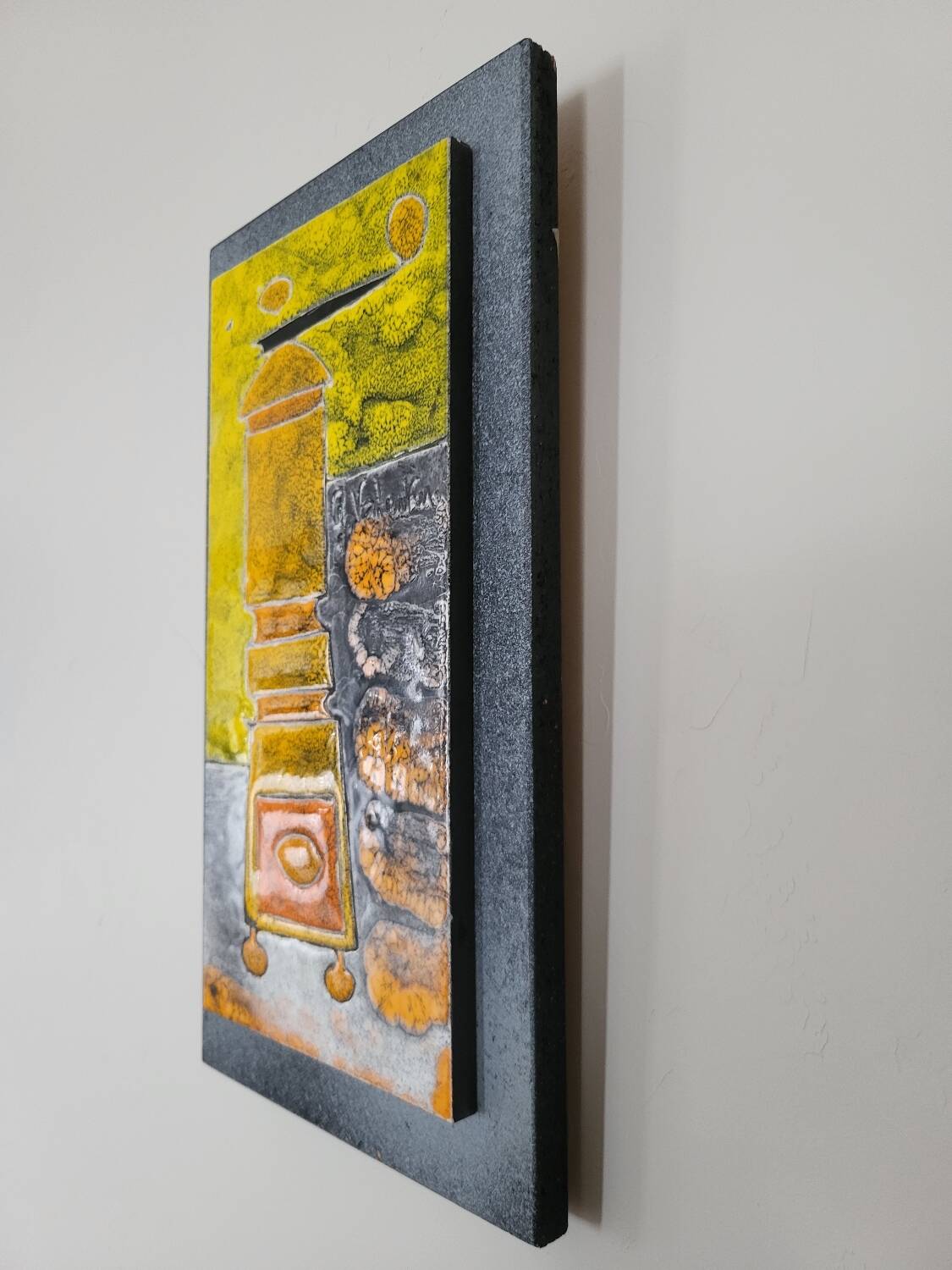 Gilbert Valentin "The Archangels" - Vallauris - Signed work of art - 427