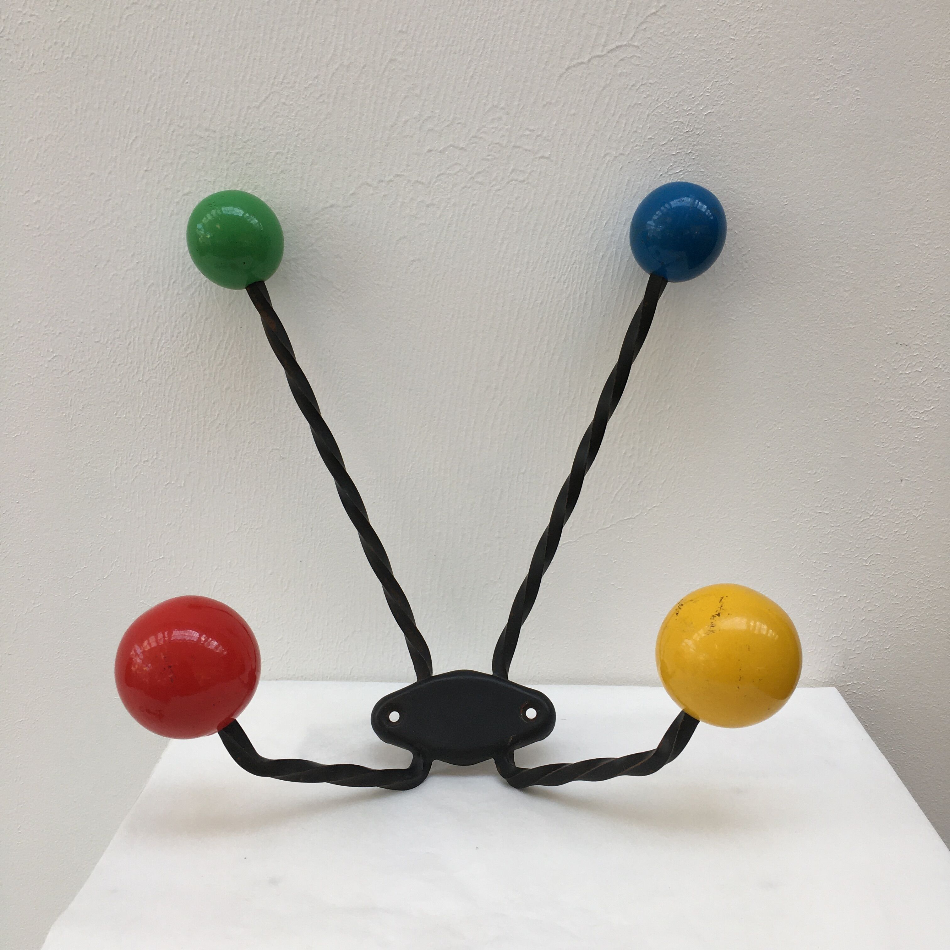 Wall coat rack 60s