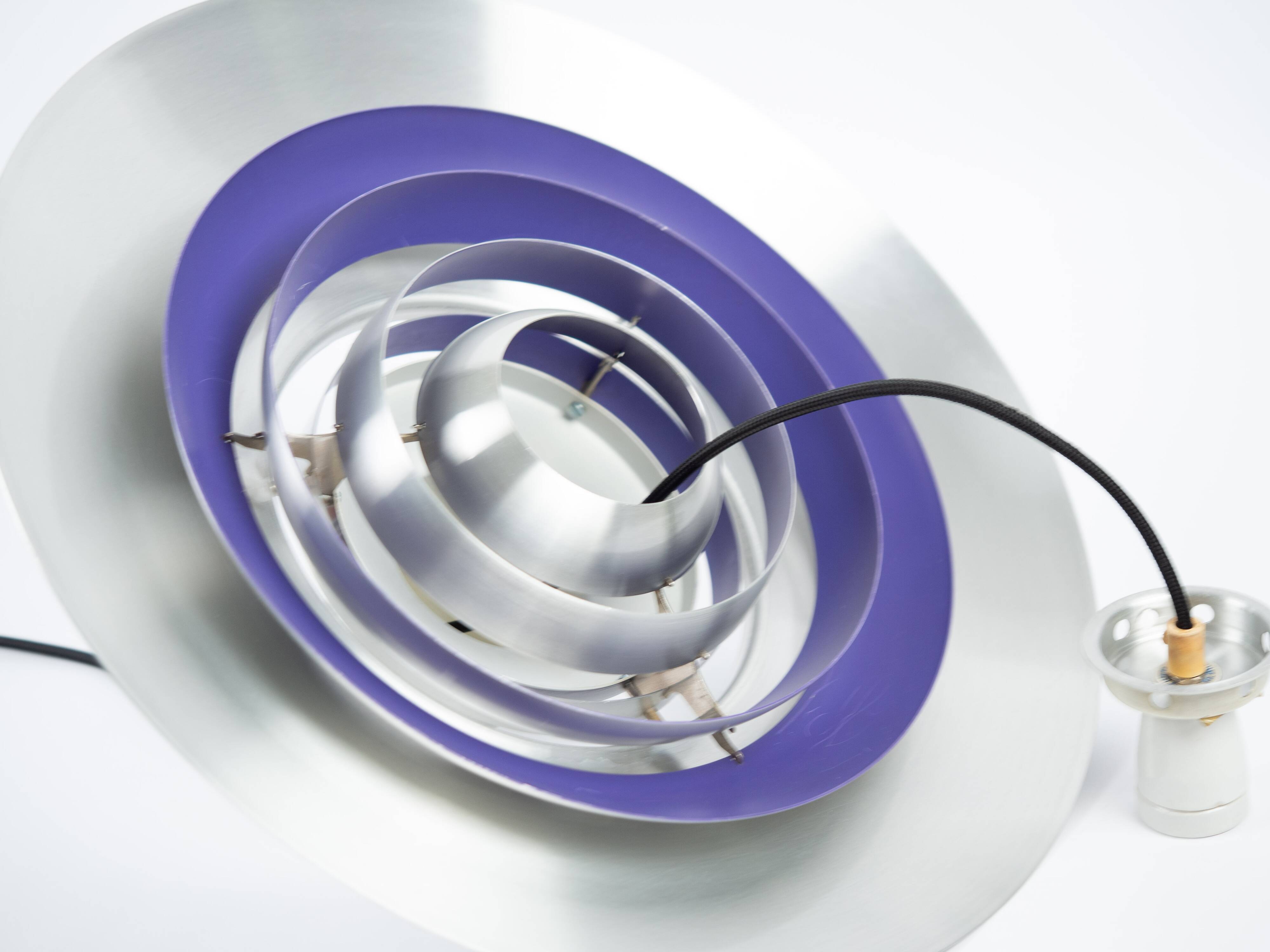 Vintage Danish pendant lamp P376 by Fabricius and Kastholm. Nordisk Solar,