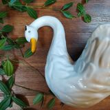 White Swan Cache Pot / Vase