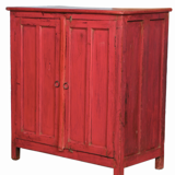 Light red teak buffet