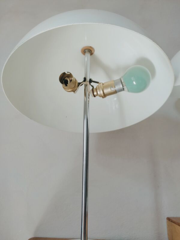 Duo de lampes champignon à abat jour incliné