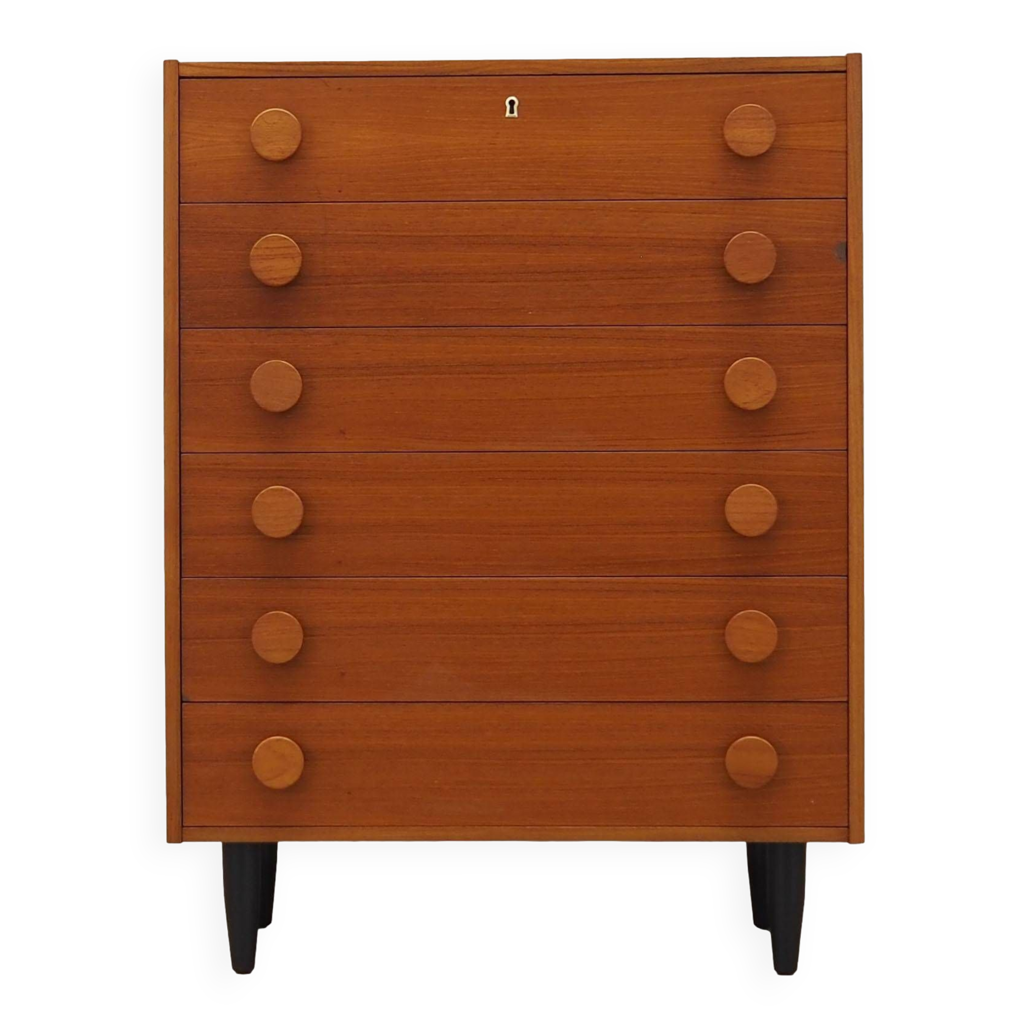 Teak chest of drawers, Danish design, 1960s, production: Denmark