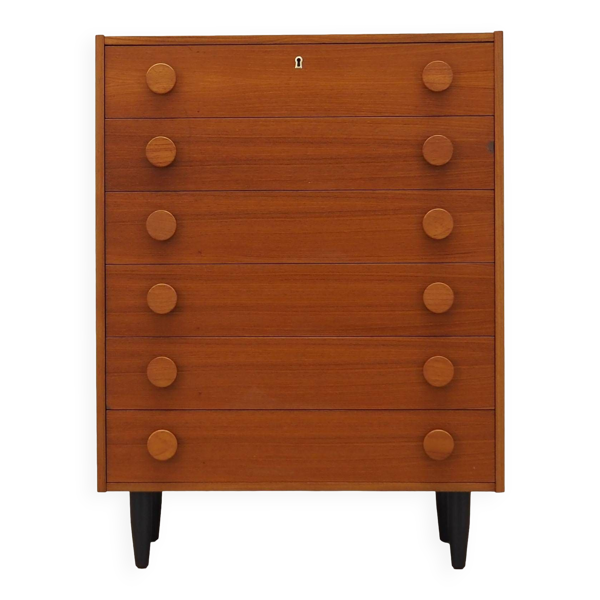 Commode en teck, design danois, années 1960, production : Danemark