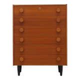 Commode en teck, design danois, années 1960, production : Danemark