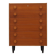 Teak chest of drawers, Danish design, 1960s, production: Denmark