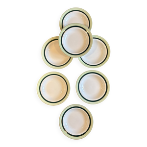 lot de 7 assiettes creuses