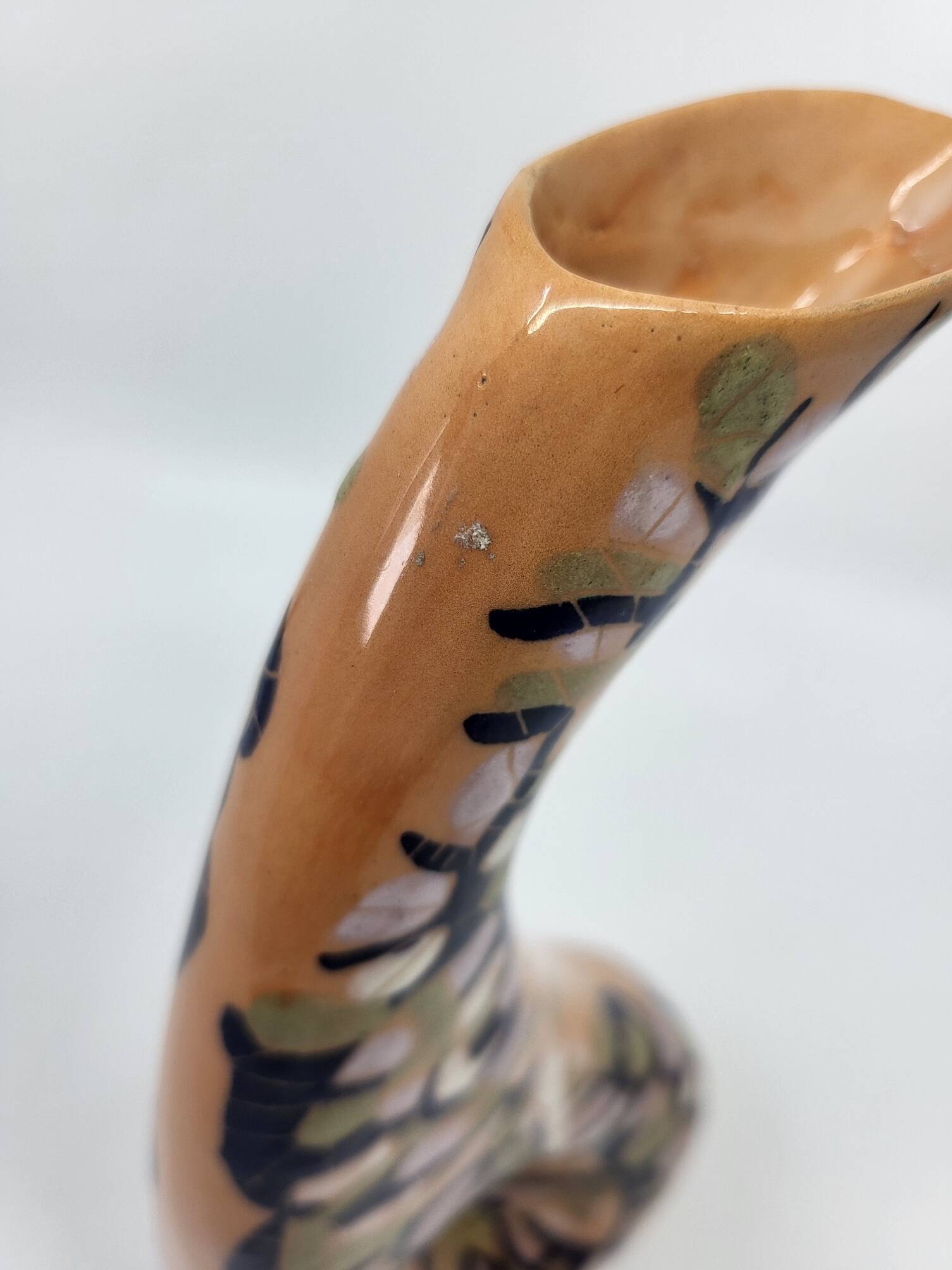 Vase soliflore vintage en céramique par Gabrielle Mackiewicz, France, 1960