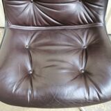 Leather Strafor office armchair