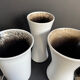 Diabolo vases ceramic West Germany 1960s