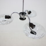 Art Deco chrome chandelier/Napako, 1930´s.