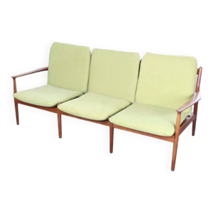 Canapé scandinave vintage - teck