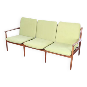 Vintage Scandinavian teak sofa