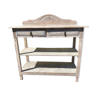 Ceruse oak console 1930.