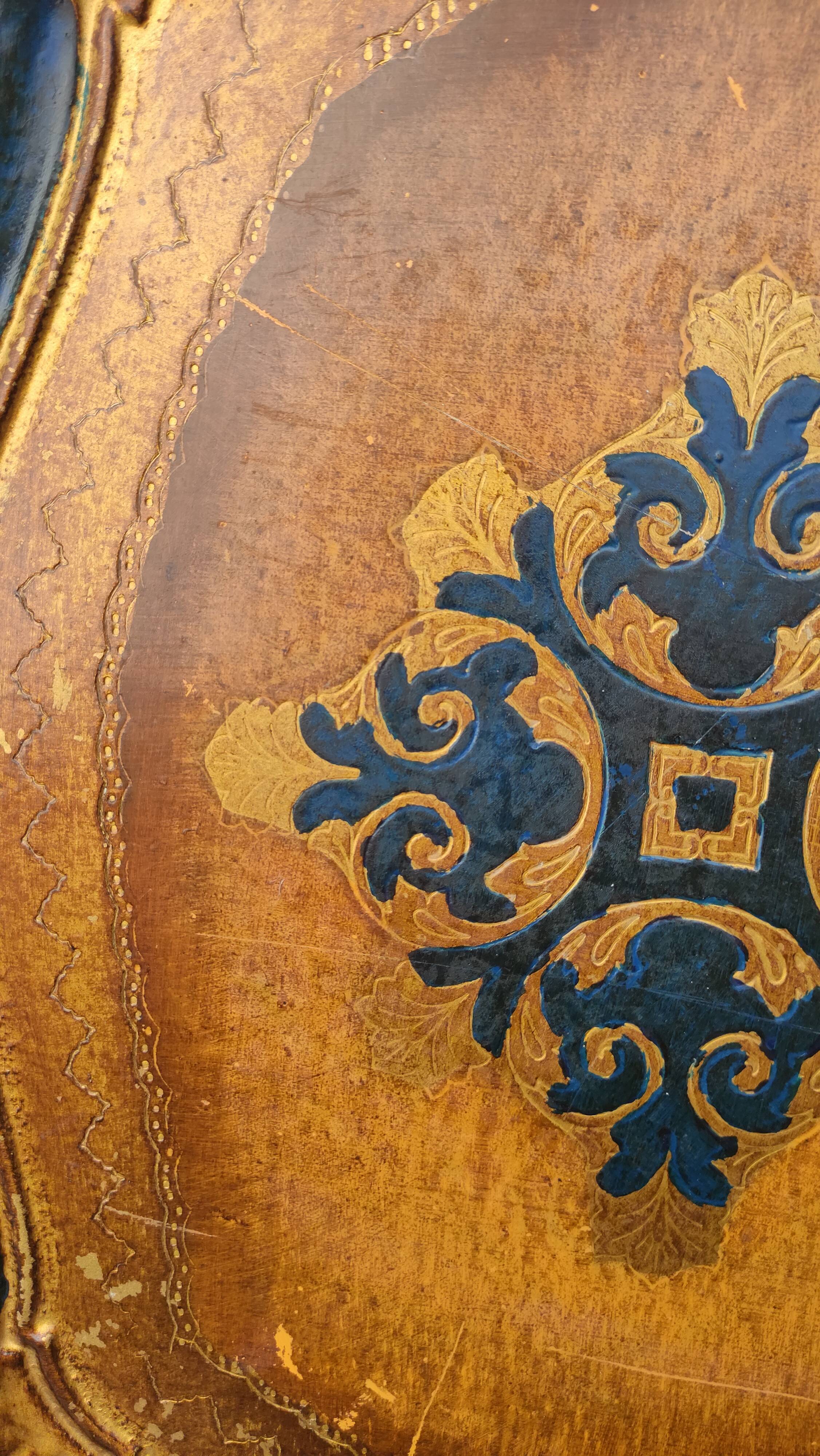 Florentine vintage tray