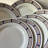 6 assiettes à dessert - Service Claire