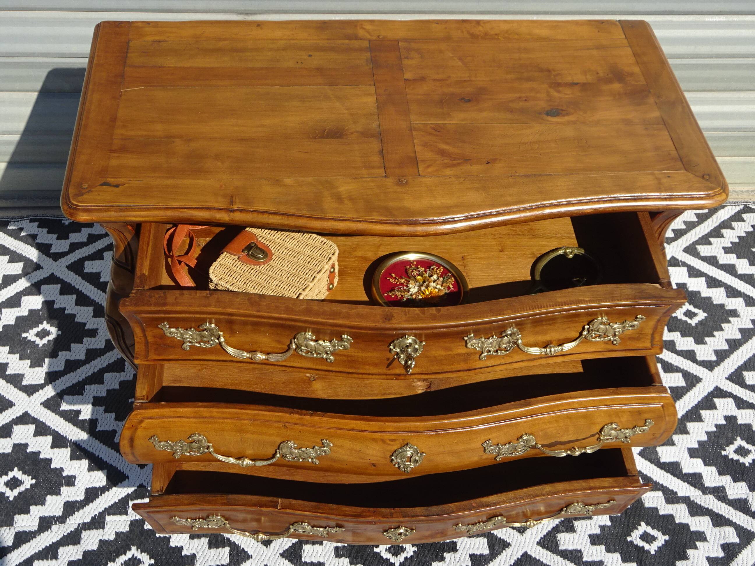 Old tomb chest