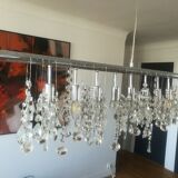 Suspension cristal luminaire reglable