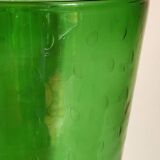 Vase en verre soufflé d'Empoli 35 cm