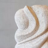 1980s Belgian sandstone sculpture