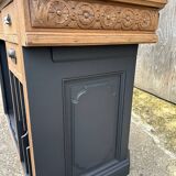 Solid oak counter