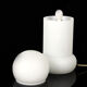 Lampe de table en verre