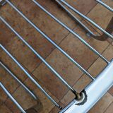 4 chaises 1970 chrome Cidue