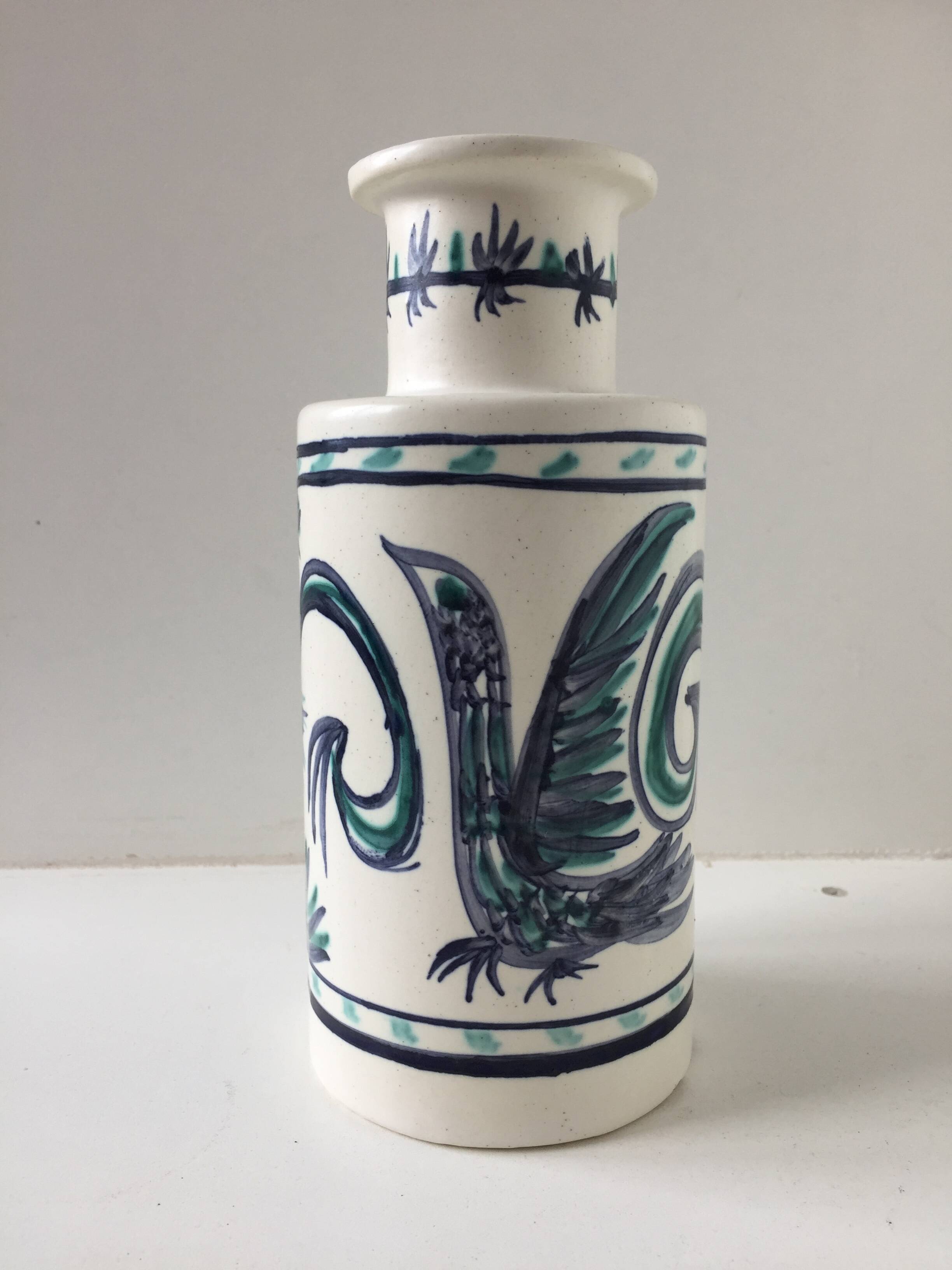 Vase by Alain Piclet in Quimper