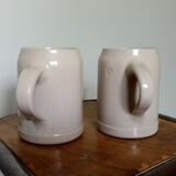 2 West Germany Oberfranken beer mugs