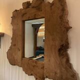 FLOATING WOODEN MIRROR