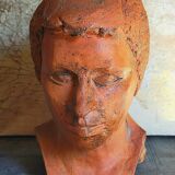 Young man's head original artist modeling