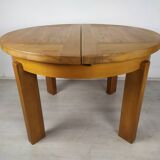 Renewed elm round table
