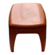 Vintage orange Flair stool from the 70s
