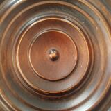 Vintage country turned wooden tripod stool