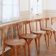 Lot de 10 chaises bistrot baumann