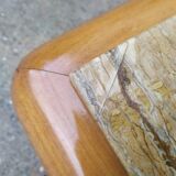 Table basse architonic en travertin