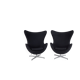 2 egg chairs lounge chair